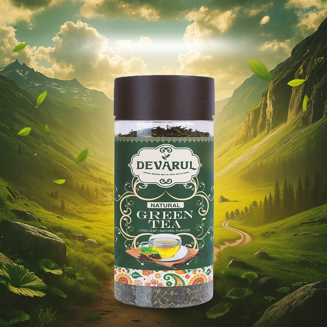 Devarul Natural Green Tea Leaf