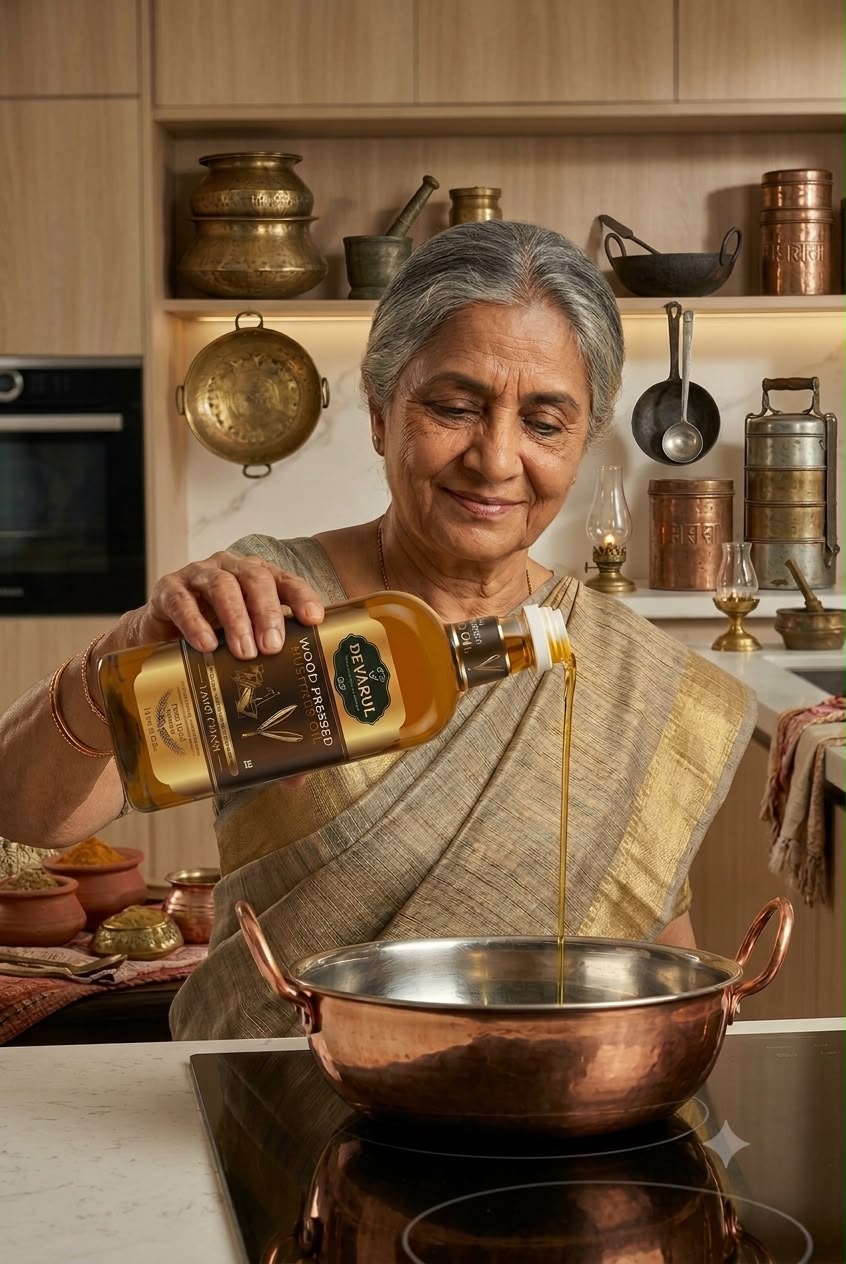 Devarul Wood-Pressed Mustard Oil