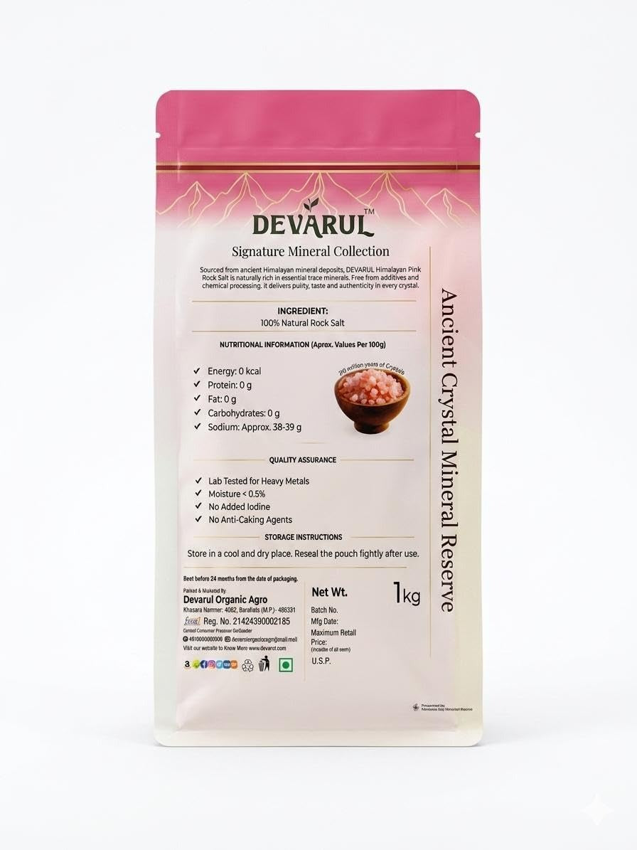 Devarul Himalayan Pink Rock Salt