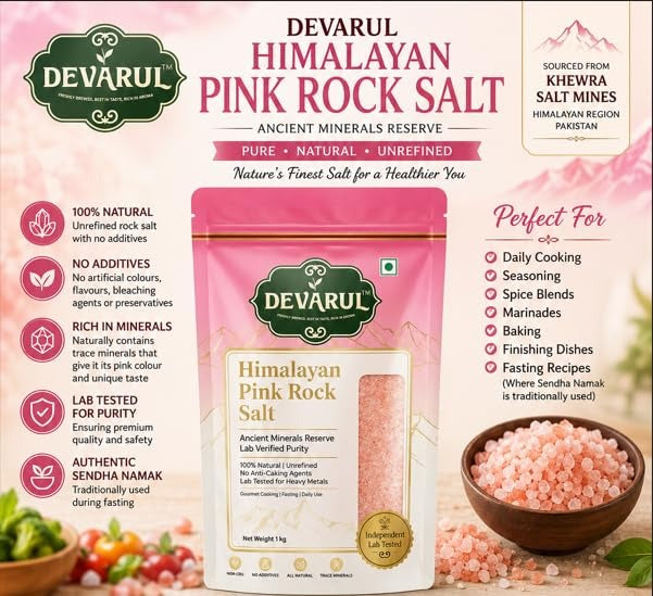 Devarul Himalayan Pink Rock Salt