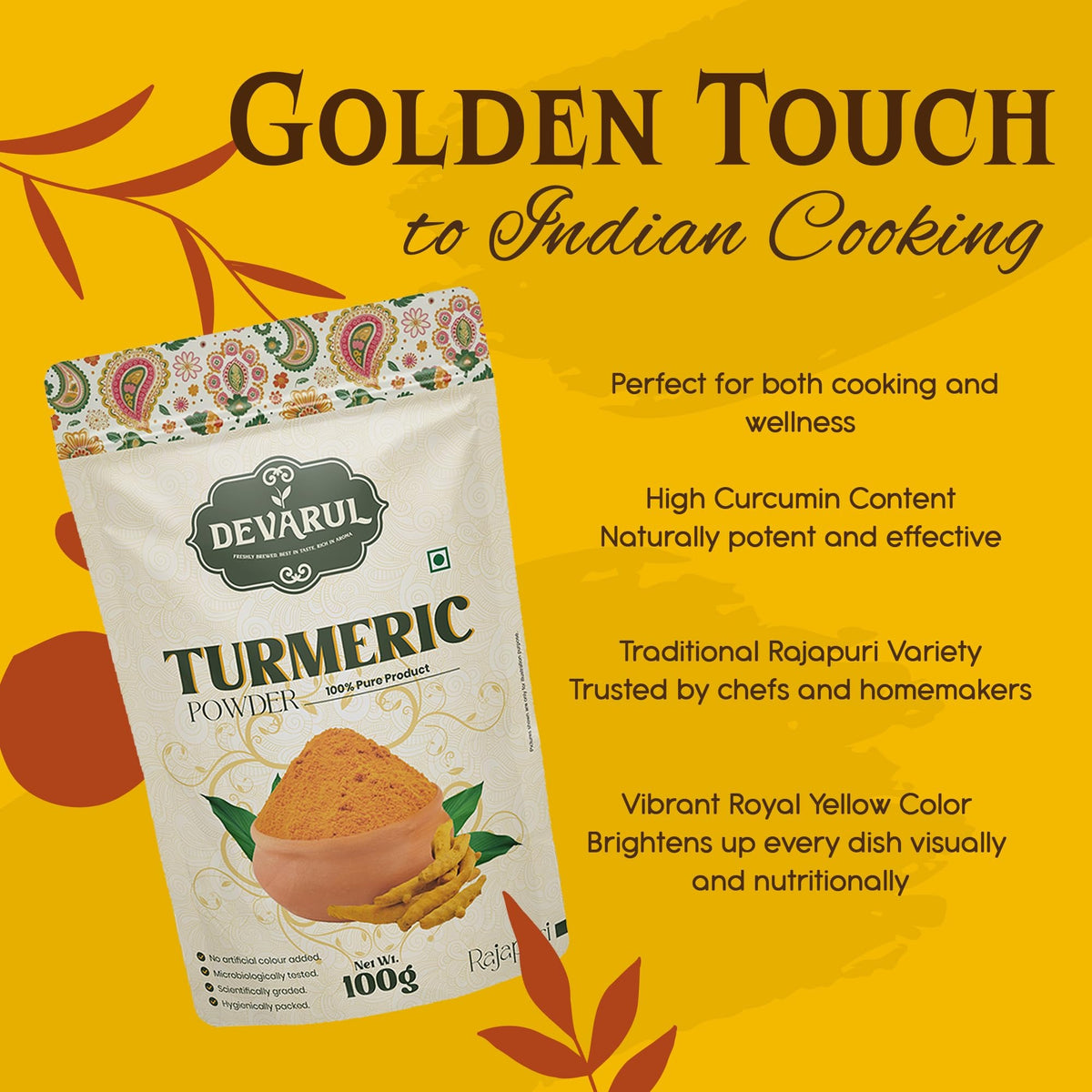 Devarul Rajapuri Haldi Powder