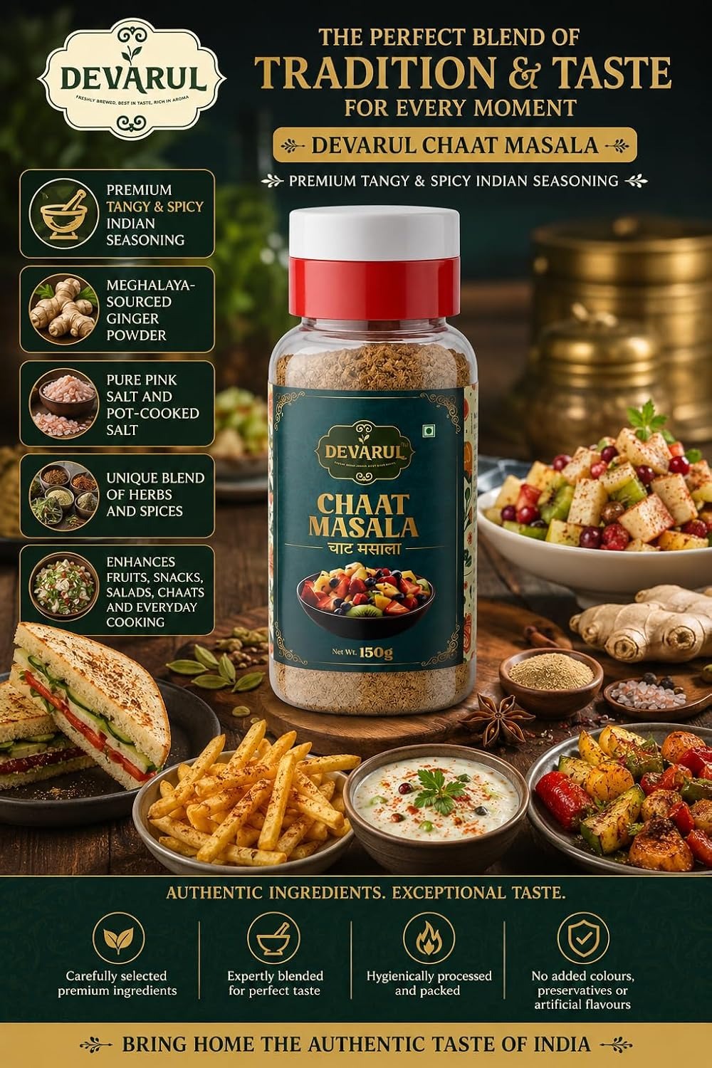 Devarul Chaat Masala Powder