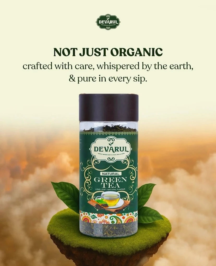 Devarul Natural Green Tea Leaf