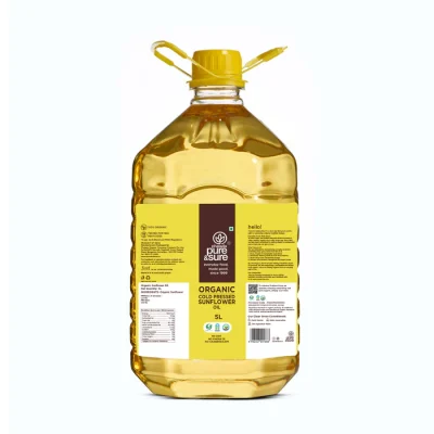 ORGANIC SUNFLOWER OIL (5L)